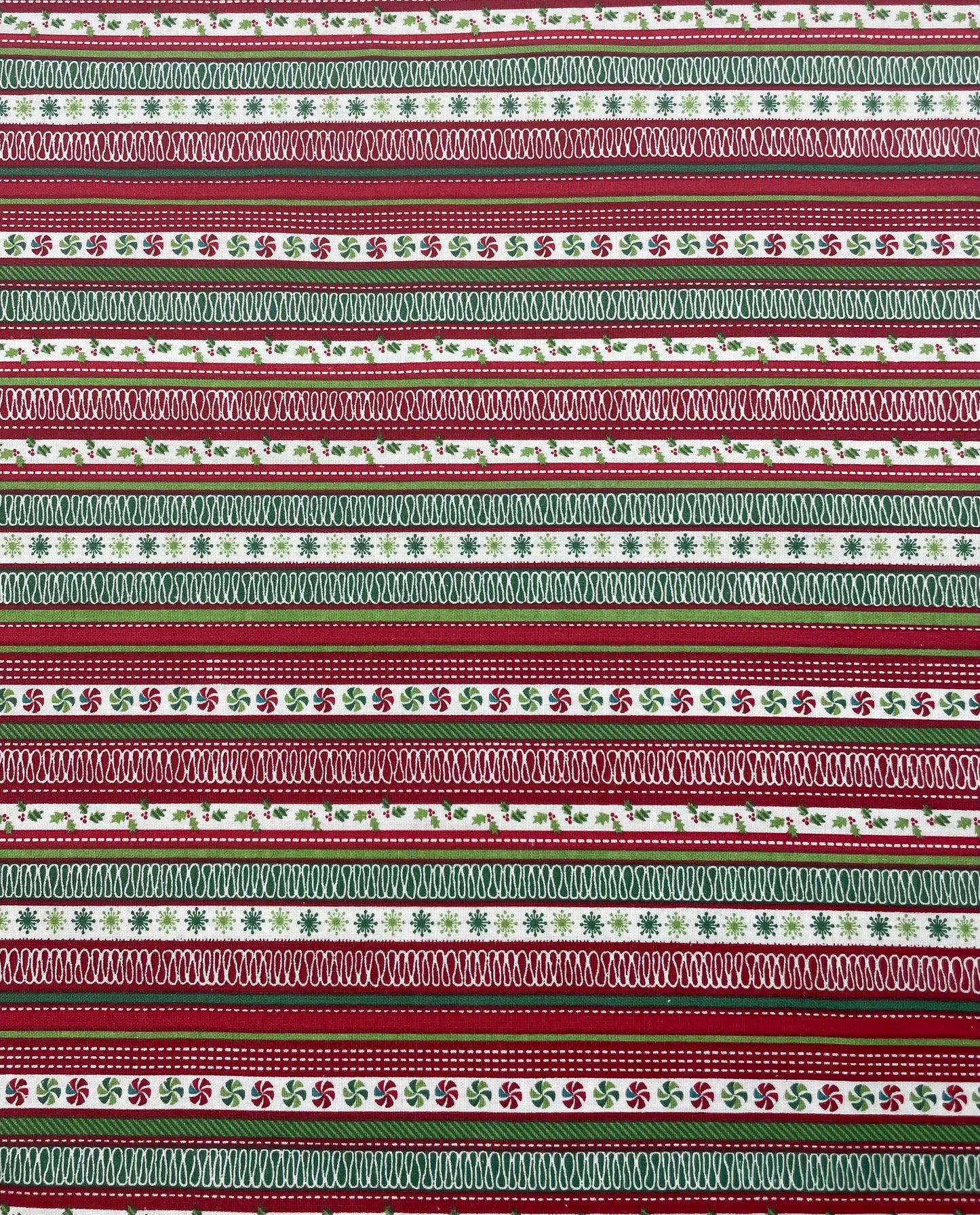 Christmas Candy Stripe