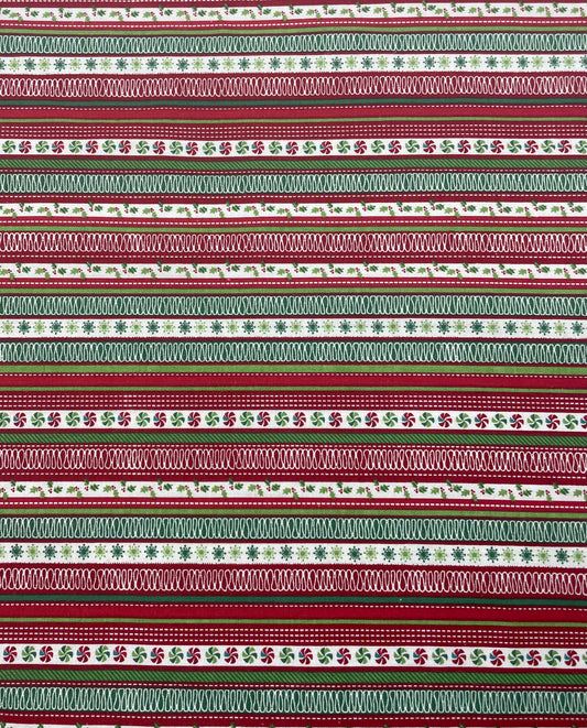 Christmas Candy Stripe
