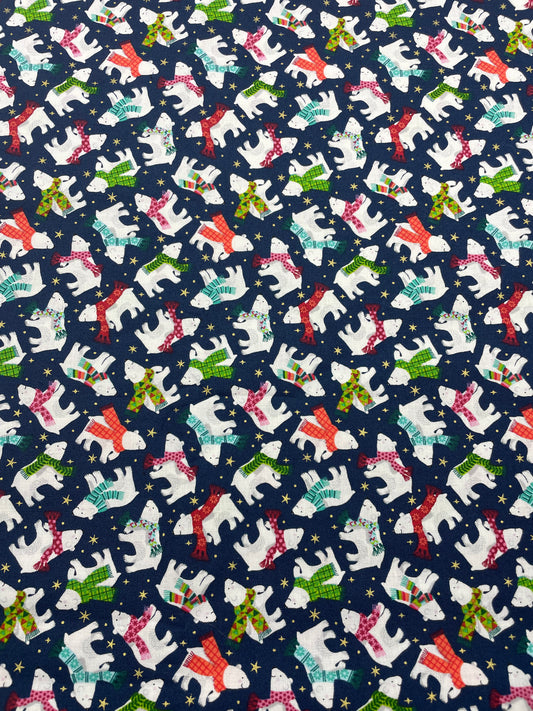 Polar Bears in Scarves