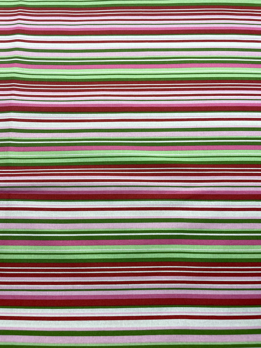 Red/Green/Pink Stripe