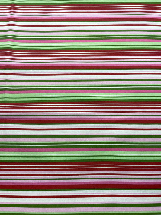 Red/Green/Pink Stripe
