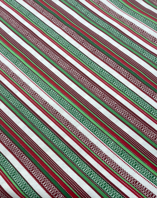 Ribbon Candy Diagonal Stripe